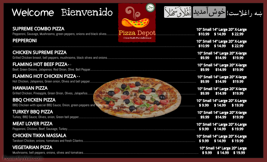 Pizza Depot | 6810 Fruitridge Rd, Sacramento, CA 95820, USA | Phone: (916) 228-4655
