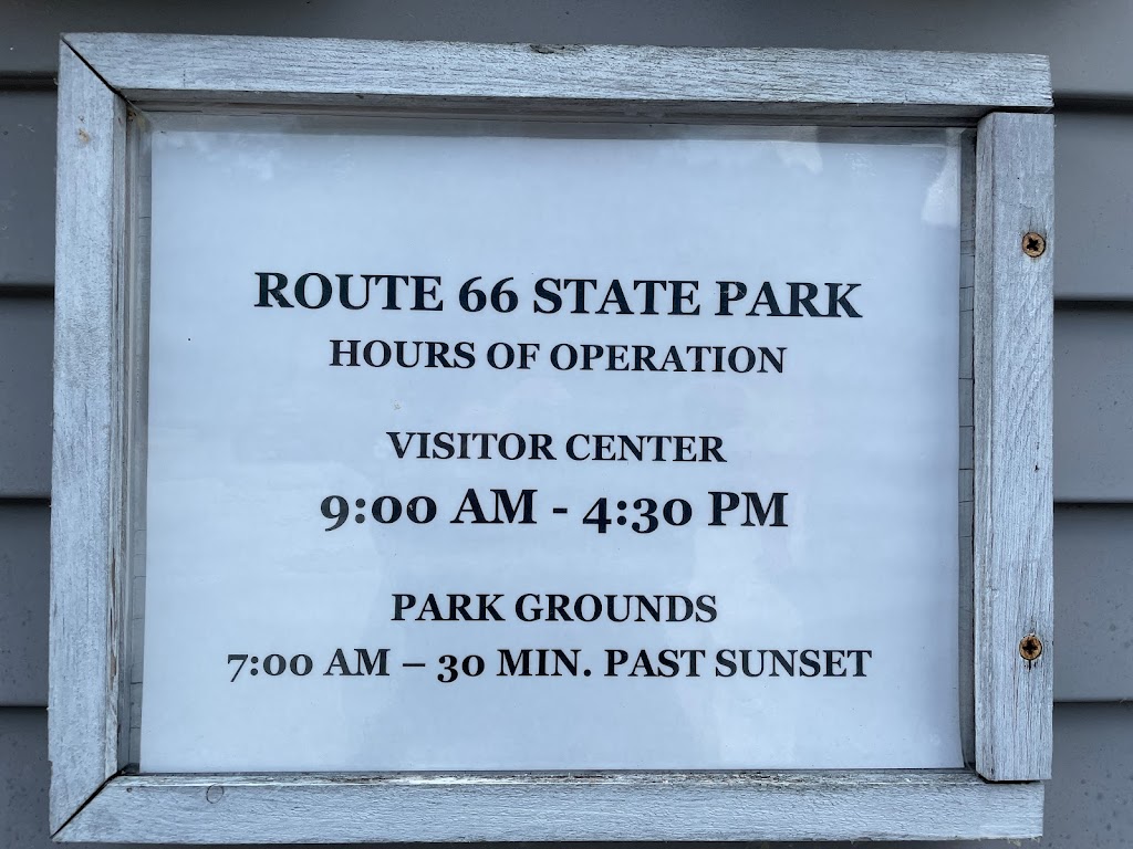 Route 66 State Park Visitors Center | 96 N Outer Rd, Eureka, MO 63025 | Phone: (314) 416-2960