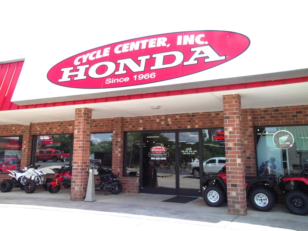 Cycle Center Inc | 520 Cox Ave, Asheboro, NC 27205, USA | Phone: (336) 629-2092