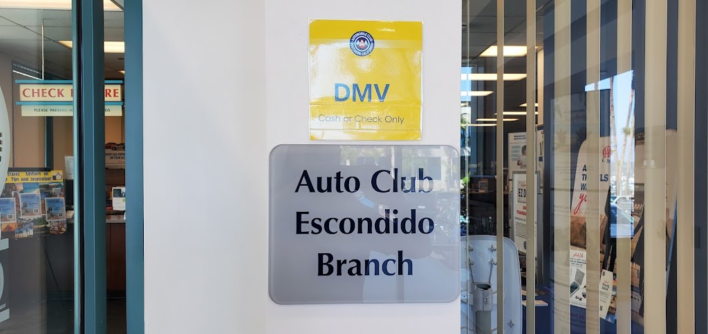 AAA Escondido Insurance and Member Services | 800 La Terraza Blvd, Escondido, CA 92025, USA | Phone: (760) 745-2124