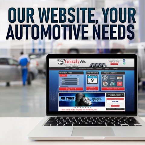 Grizzly Auto & Tire | 694 W Liberty St, Medina, OH 44256, USA | Phone: (330) 722-5432