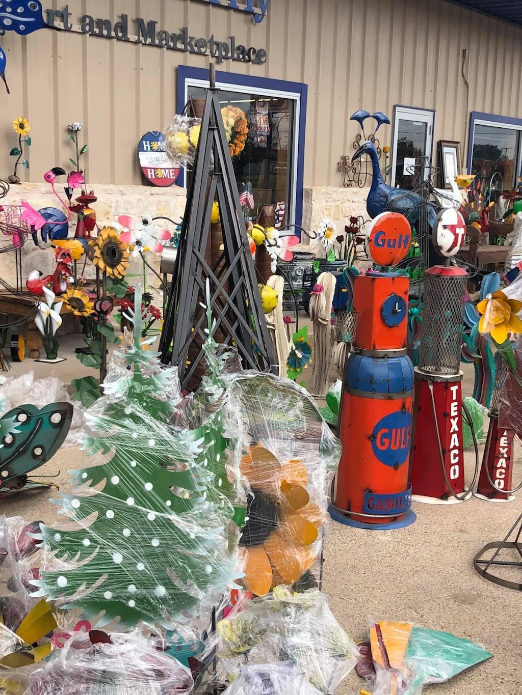 The Blue Butterfly: Art and Marketplace | 705 NE Big Bend Trail, Glen Rose, TX 76043, USA | Phone: (254) 897-9977