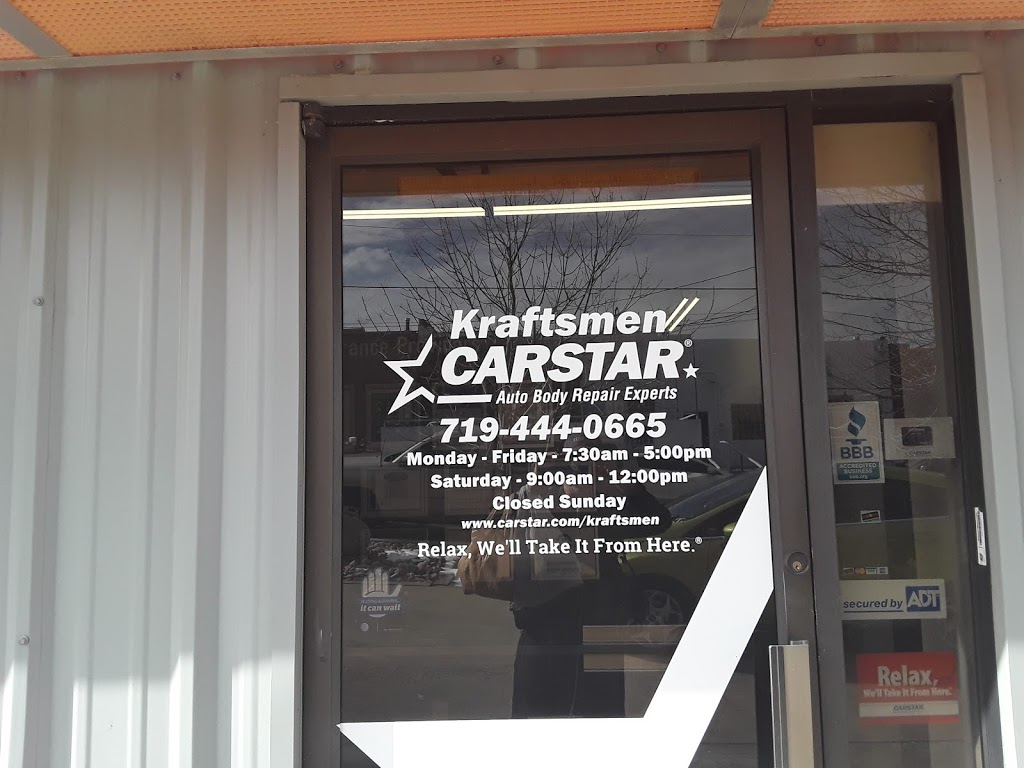 Kraftsmen CARSTAR Collision | 1370 Pecan St, Colorado Springs, CO 80904, USA | Phone: (719) 444-0665