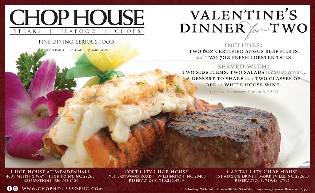 Chophouse | 4001 Meeting Way, High Point, NC 27265 | Phone: (336) 841-7156