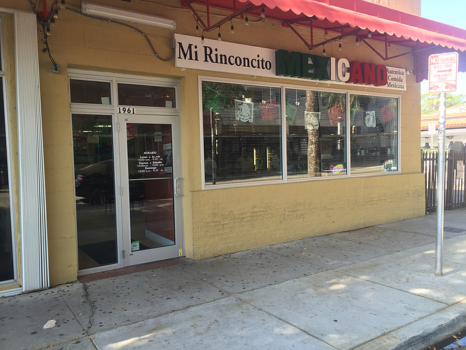 Mi Rinconcito Mexicano | 1961 SW 8th St, Miami, FL 33135, USA | Phone: (305) 644-4015