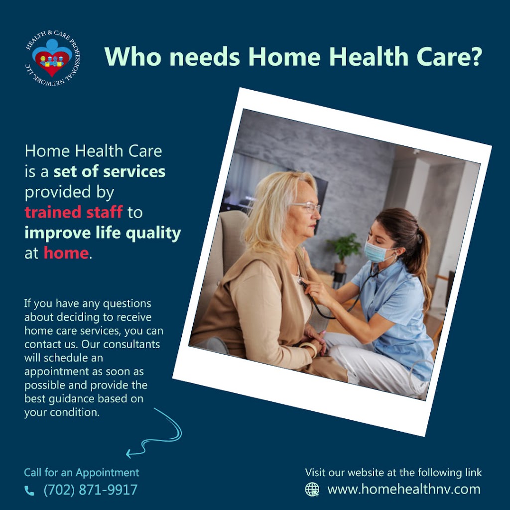 Health & Care Professional Network - Homehealthnv | 4850 W Flamingo Rd #25, Las Vegas, NV 89103, USA | Phone: (702) 871-9917