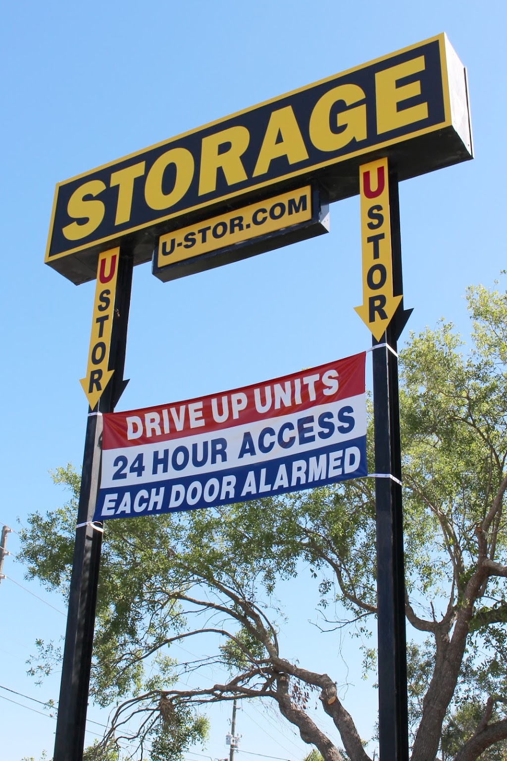 U-Stor Self Storage Gandy | 2850 Gandy Blvd N, St. Petersburg, FL 33702, USA | Phone: (727) 576-2004