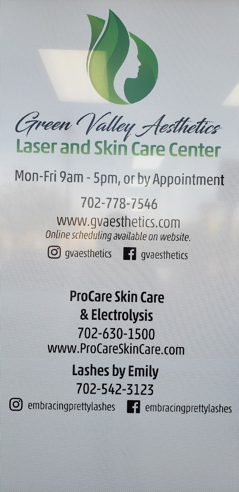 ProCare Skin Care & Electrolysis | 43 S Stephanie St Ste 150, Henderson, NV 89012 | Phone: (702) 630-1500