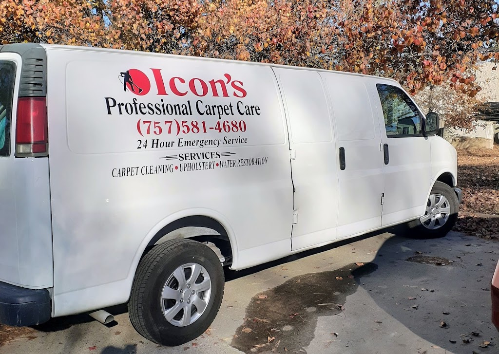 Icons Professional Carpet Care and water restoration | 9 Seaton Cir, Chesapeake, VA 23320, USA | Phone: (757) 581-4680