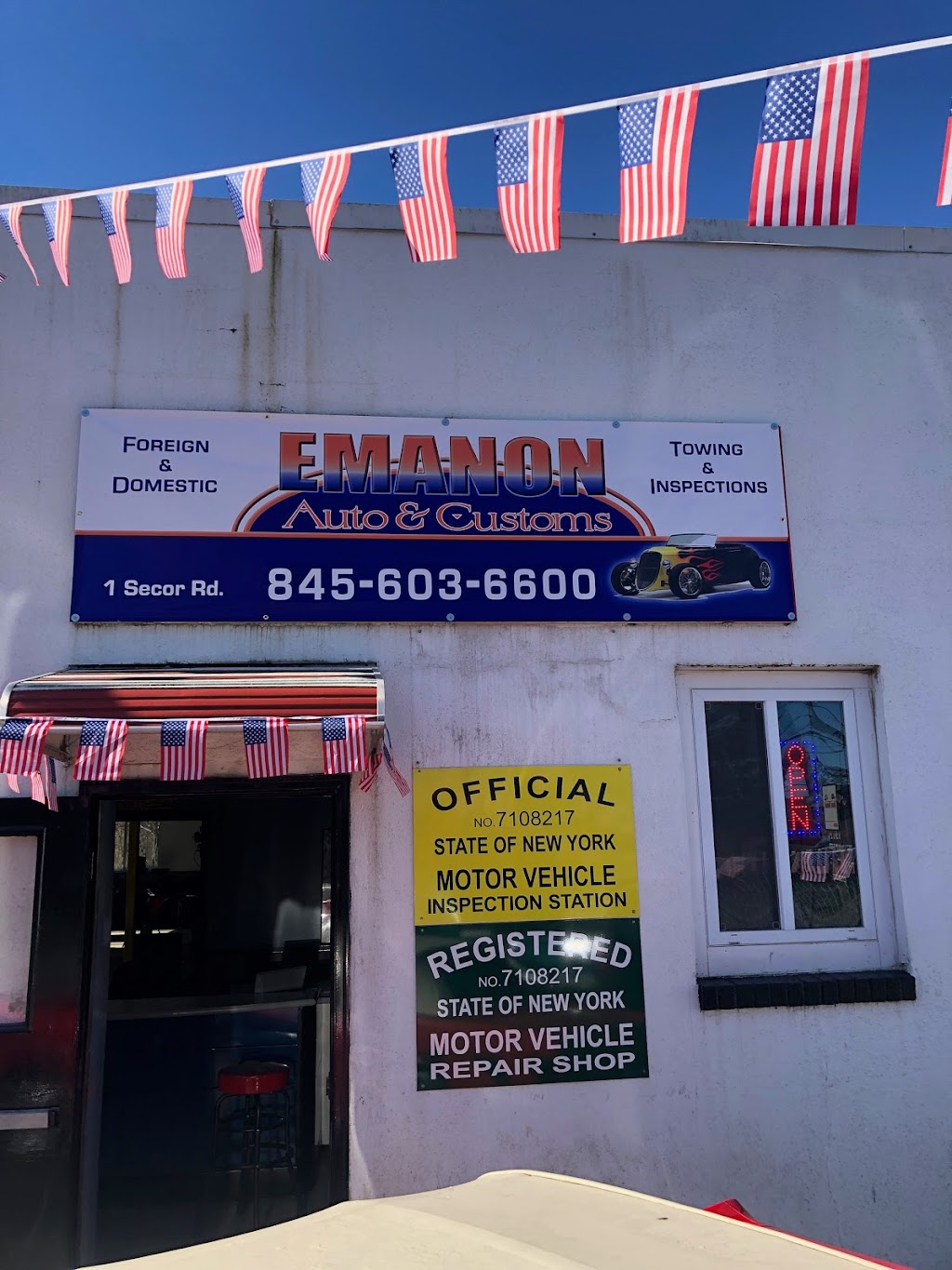 Emanon Auto & Customs | 1 Secor Rd, Mahopac, NY 10541, USA | Phone: (845) 603-6600