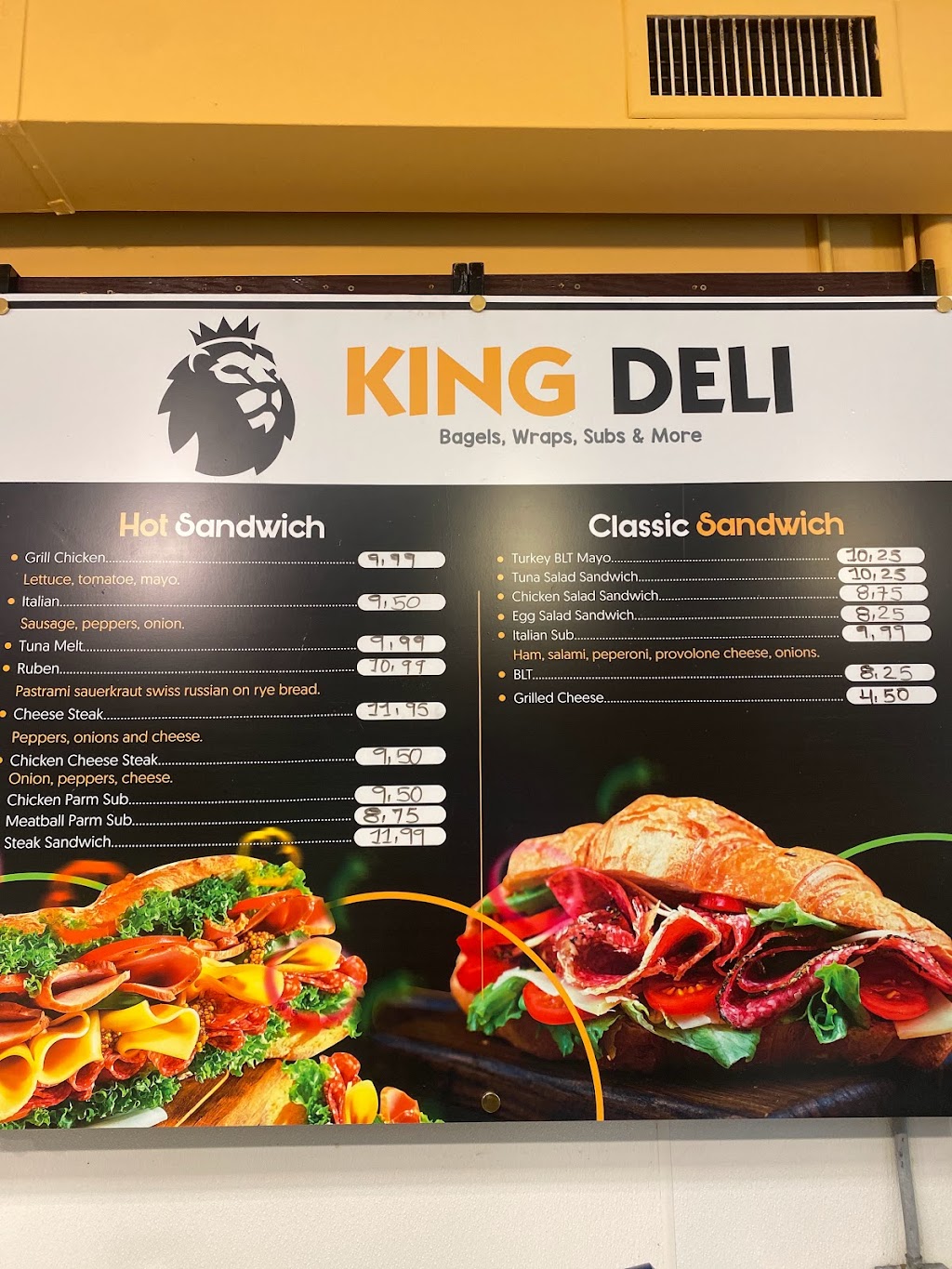 King deli | 1990 Washington Valley Rd, Martinsville, NJ 08836, USA | Phone: (908) 947-1223