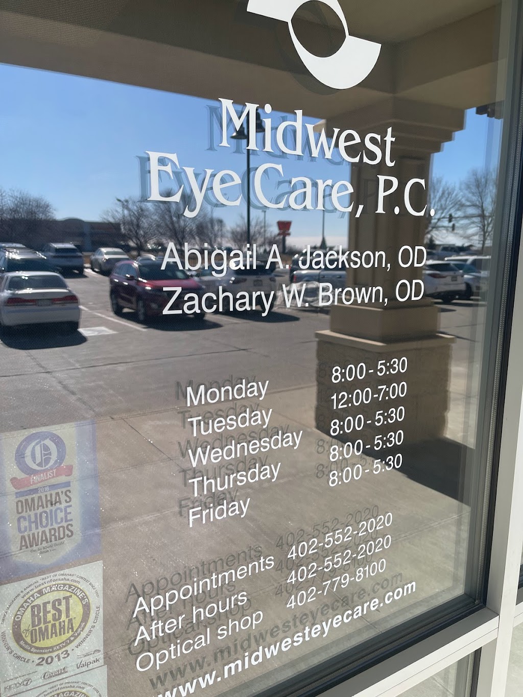 Midwest Eye Care, P.C. | 7202 Giles Rd, La Vista, NE 68128, USA | Phone: (402) 552-2020