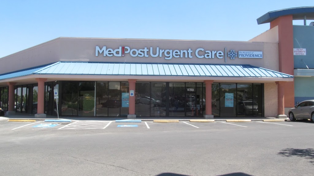 MedPost Urgent Care - El Paso Kenworthy | 10765-A Kenworthy St, El Paso, TX 79924, USA | Phone: (915) 320-4021