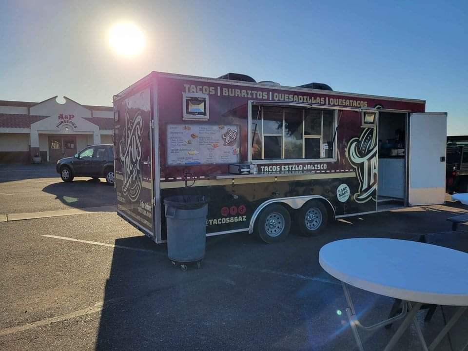 Tacos 86 Food Truck | 40370 N Gantzel Rd, Queen Creek, AZ 85140, USA | Phone: (480) 280-3774