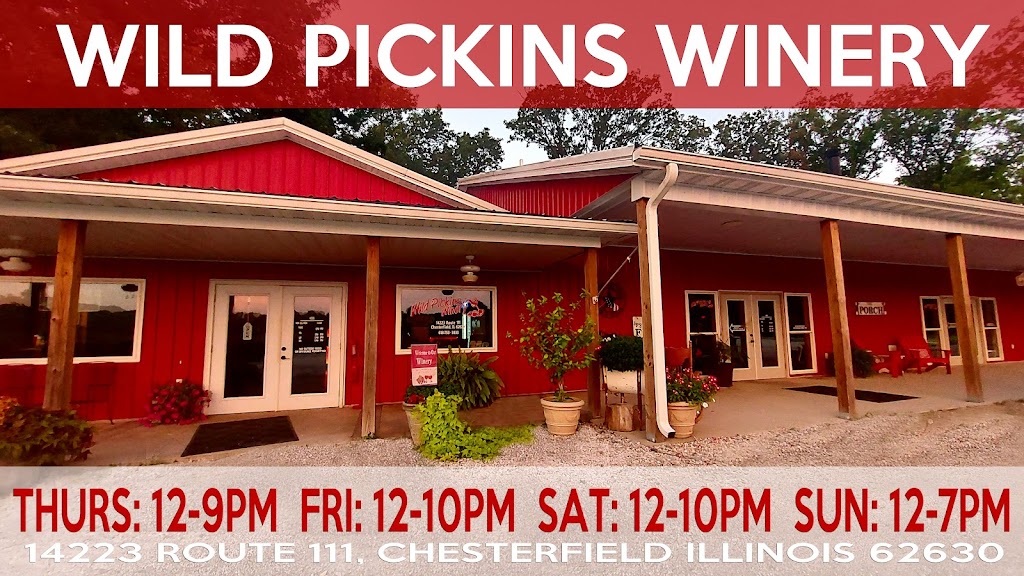 Wild Pickins Winery | 14223 IL-111, Chesterfield, IL 62630, USA | Phone: (618) 753-3833