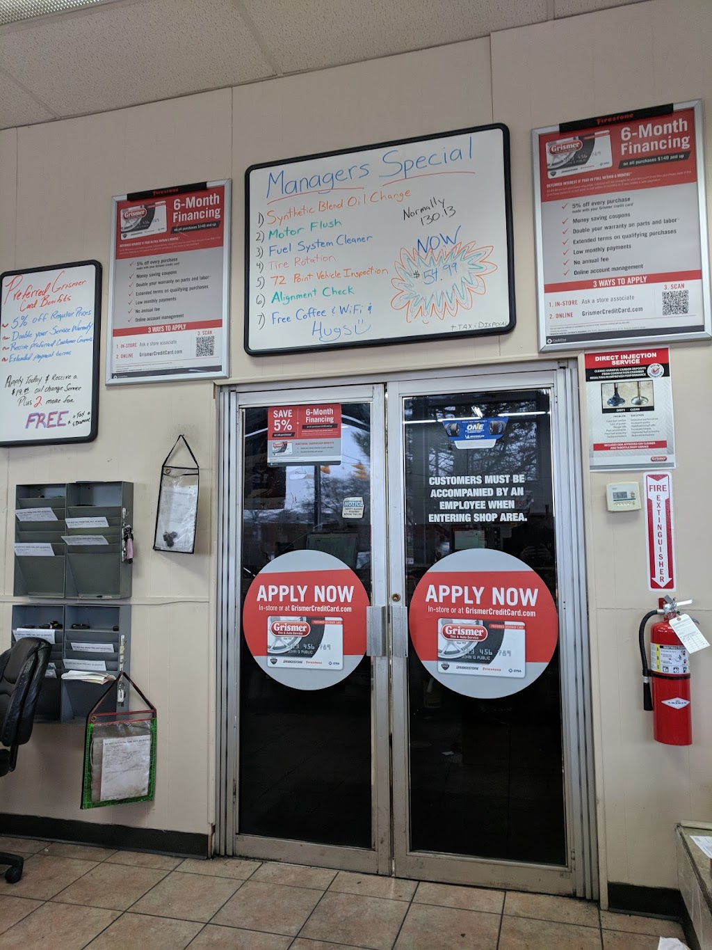 Grismer Tire & Auto Service Center | 1099 South Main Street St Route 48 and, Sheehan Rd, Centerville, OH 45458, USA | Phone: (937) 436-4692