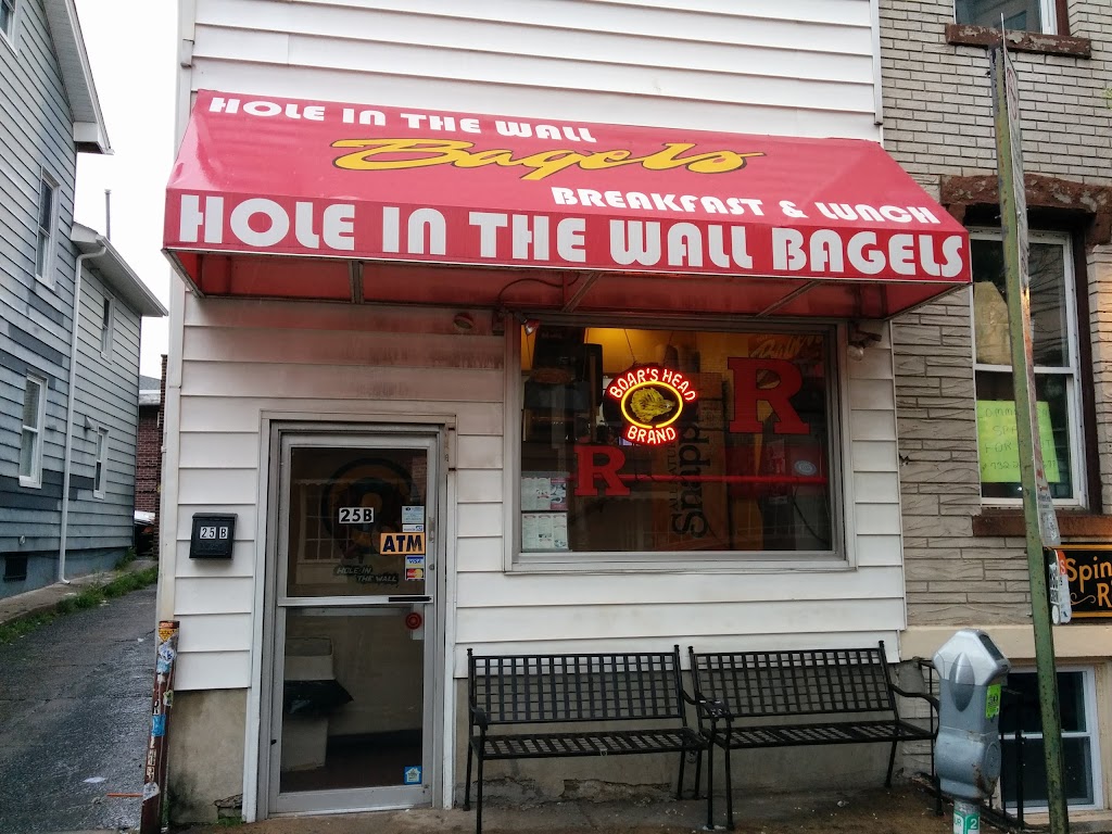 Hole In The Wall Bagels | 25 Easton Ave, New Brunswick, NJ 08901, USA | Phone: (732) 247-0101