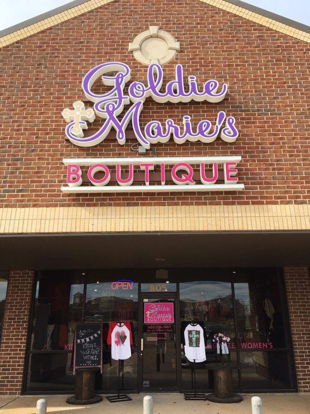 Goldie Maries Boutique | 805 S Mustang Rd, Yukon, OK 73099, USA | Phone: (405) 324-2067