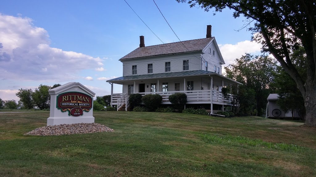 Rittman Historical Society | Rittman, OH 44270, USA | Phone: (330) 903-0332