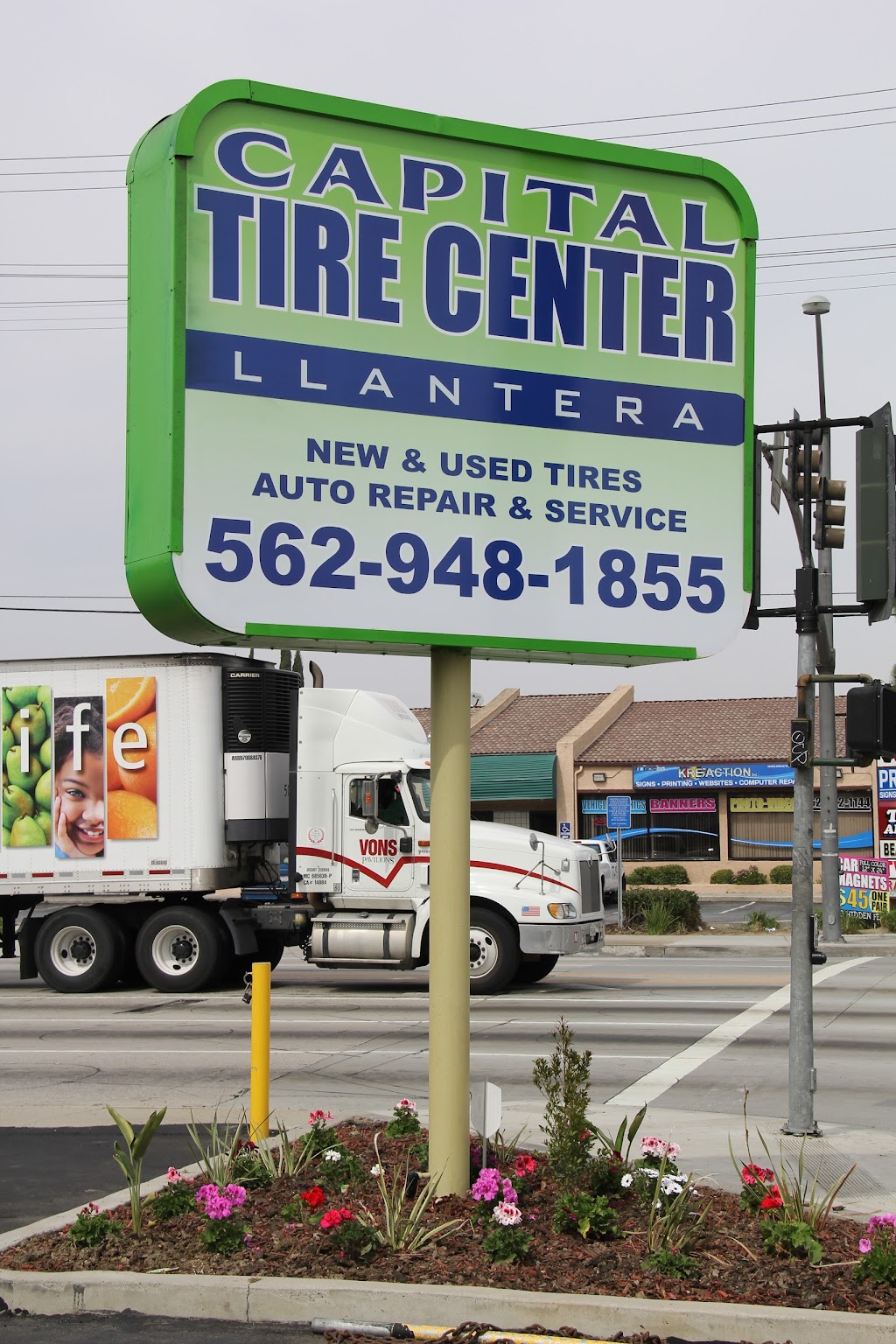 Capital Tire Center | 7801 Rosemead Blvd, Pico Rivera, CA 90660 | Phone: (562) 948-1855