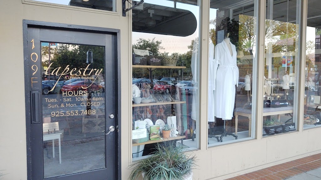 Tapestry, A Lifestyle Boutique | 109 Town and Country Dr suite f, Danville, CA 94526, USA | Phone: (925) 553-7488