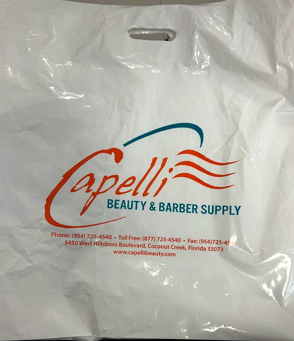 Capelli Beauty & Barber Supply | 5450 W Hillsboro Blvd #1, Coconut Creek, FL 33073, USA | Phone: (877) 725-4540