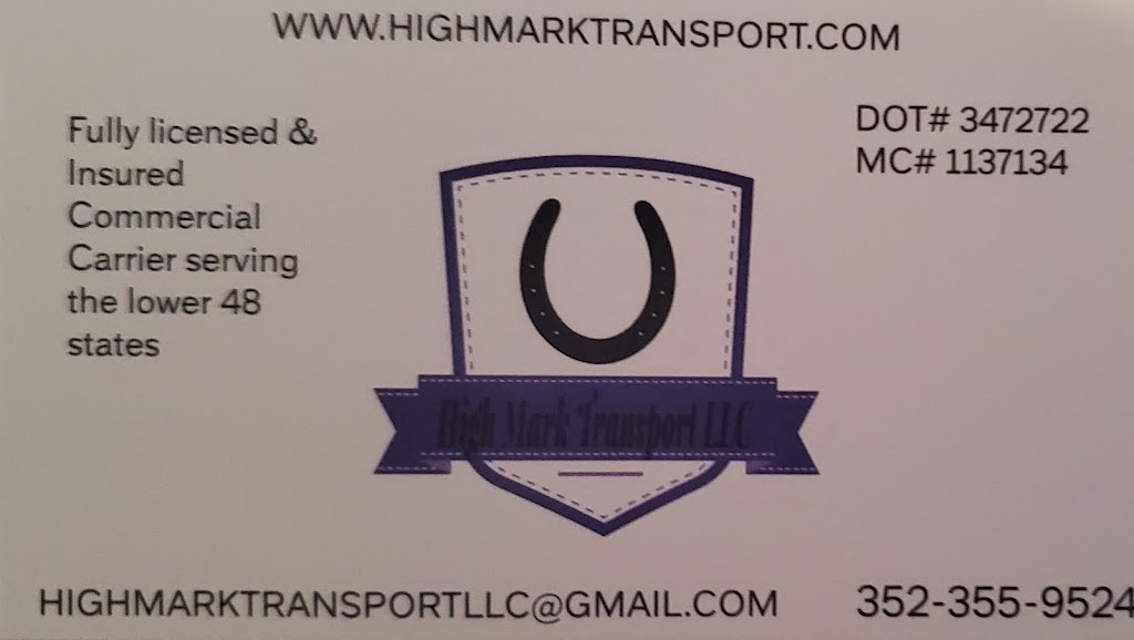 High Mark Transport LLC | 16718 SE 173rd Terrace Rd, Weirsdale, FL 32195, USA | Phone: (352) 355-9524