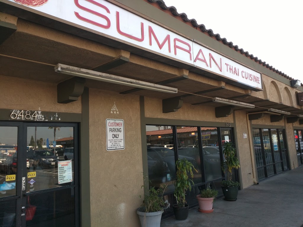 Sumran Thai Cuisine | 6482 Westminster Blvd., Westminster, CA 92683, USA | Phone: (714) 892-1149