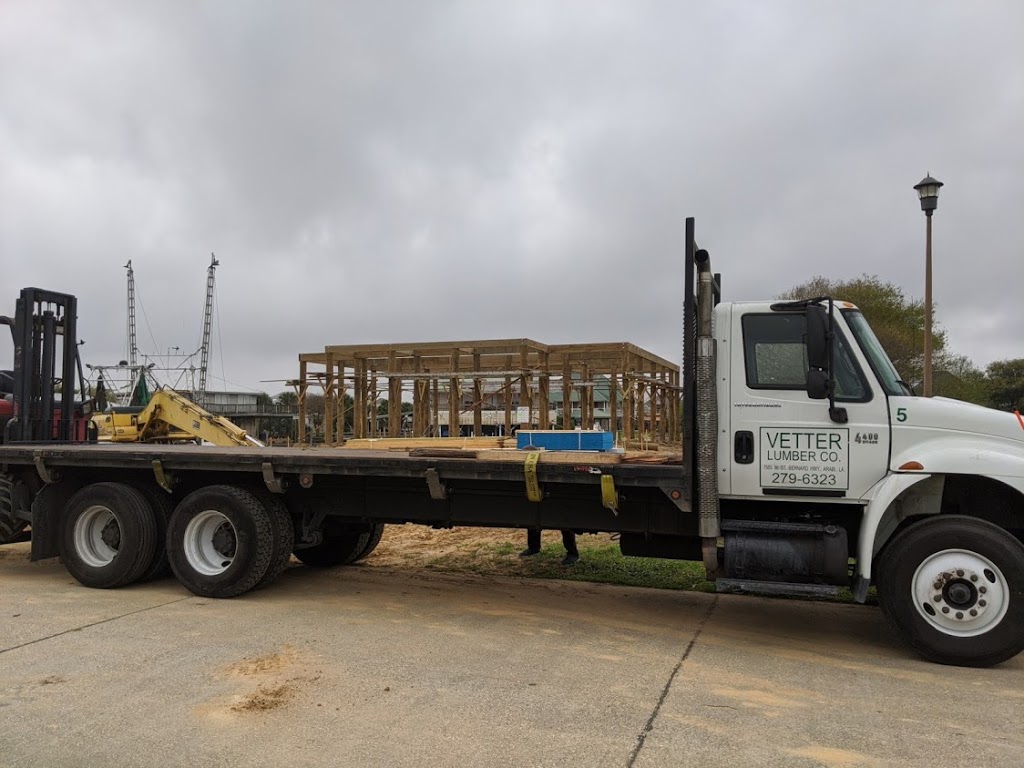 Vetter Lumber Co Inc | 7505 W St Bernard Hwy, Arabi, LA 70032, USA | Phone: (504) 279-6323