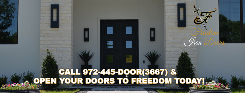 Freedom Iron Doors LLC | 1500 S Interstate 35E #110, Carrollton, TX 75006 | Phone: (972) 445-3667