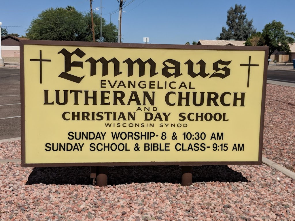 Emmaus Lutheran Church & School | 3841 W Sweetwater Ave, Phoenix, AZ 85029, USA | Phone: (602) 843-3853