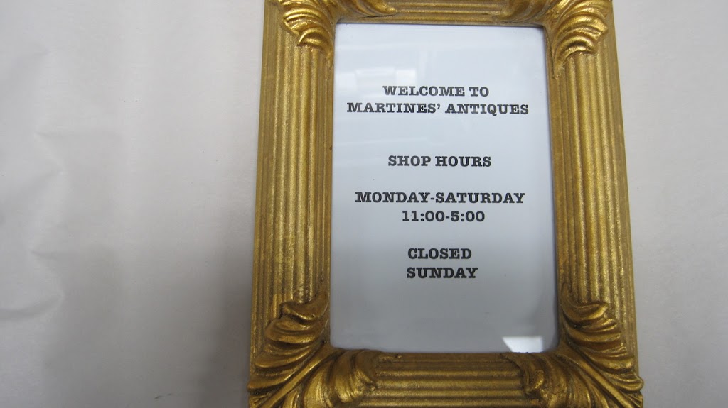 Martines Antiques | 516 Washington St Ste 2, Chagrin Falls, OH 44022, USA | Phone: (440) 247-6421