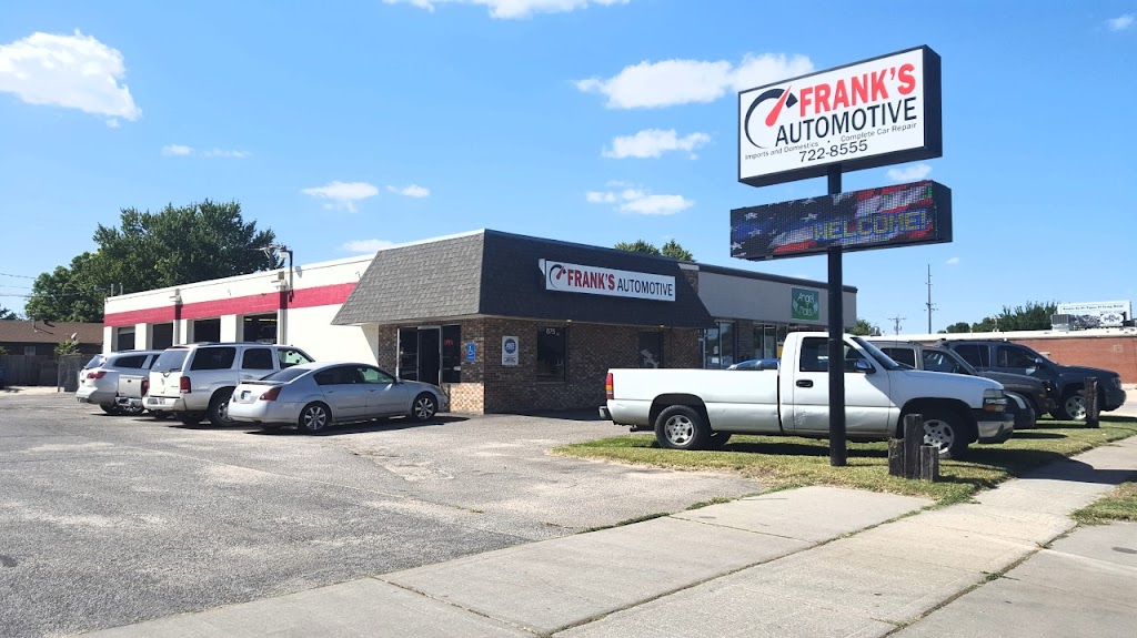 Franks Automotive | 875 N West St, Wichita, KS 67203, USA | Phone: (316) 722-8555