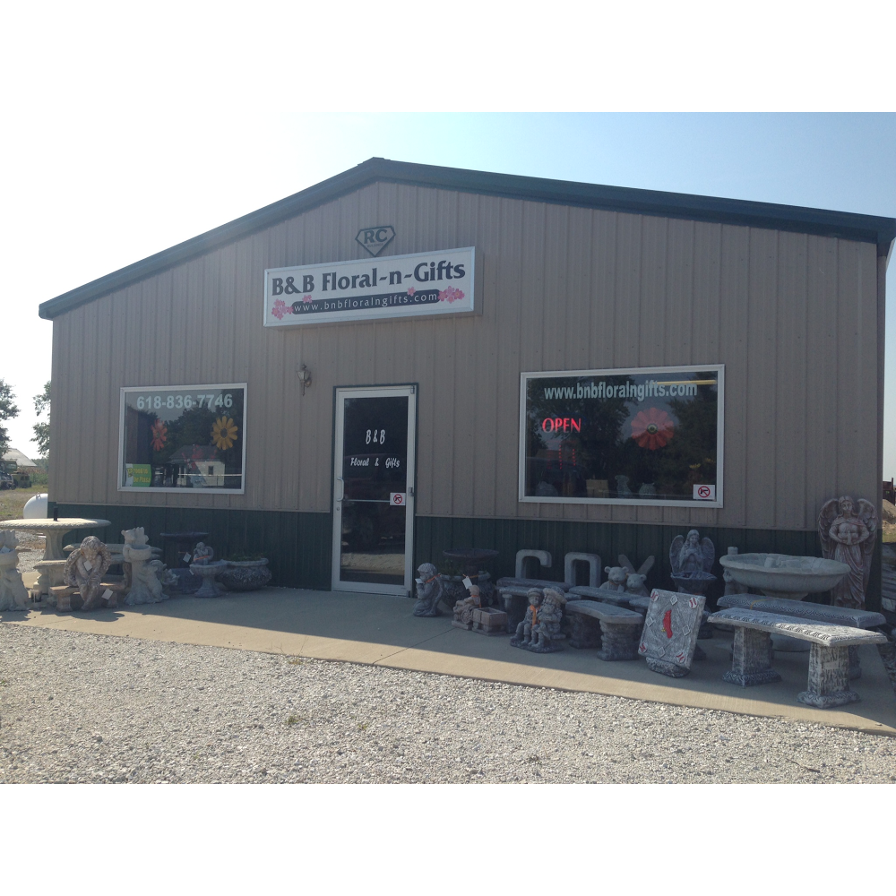 B&B Floral-N-Gifts | 319 E Railroad St, Shipman, IL 62685, USA | Phone: (618) 836-7746