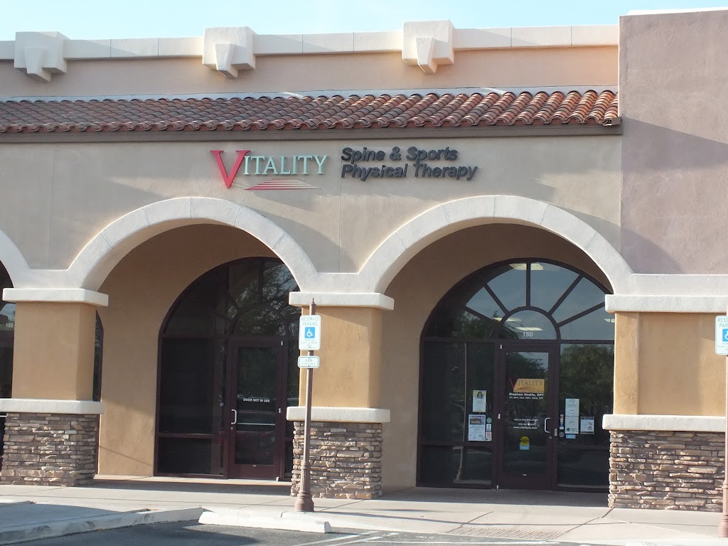 Vitality Spine & Sports Physical Therapy | 15920 S Rancho Sahuarita Blvd #160, Sahuarita, AZ 85629, USA | Phone: (520) 867-8064