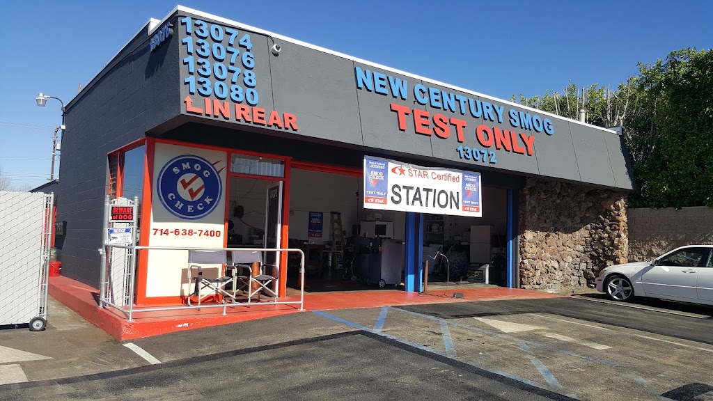 NEW CENTURY SMOG CHECK STATION | 13072 Century Blvd, Garden Grove, CA 92843, USA | Phone: (714) 638-7400