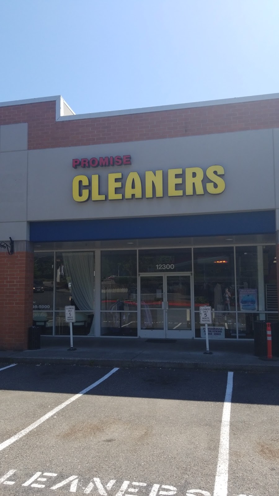 Promise Cleaners | 12300 SE Sunnyside Rd, Clackamas, OR 97015 | Phone: (503) 698-6047