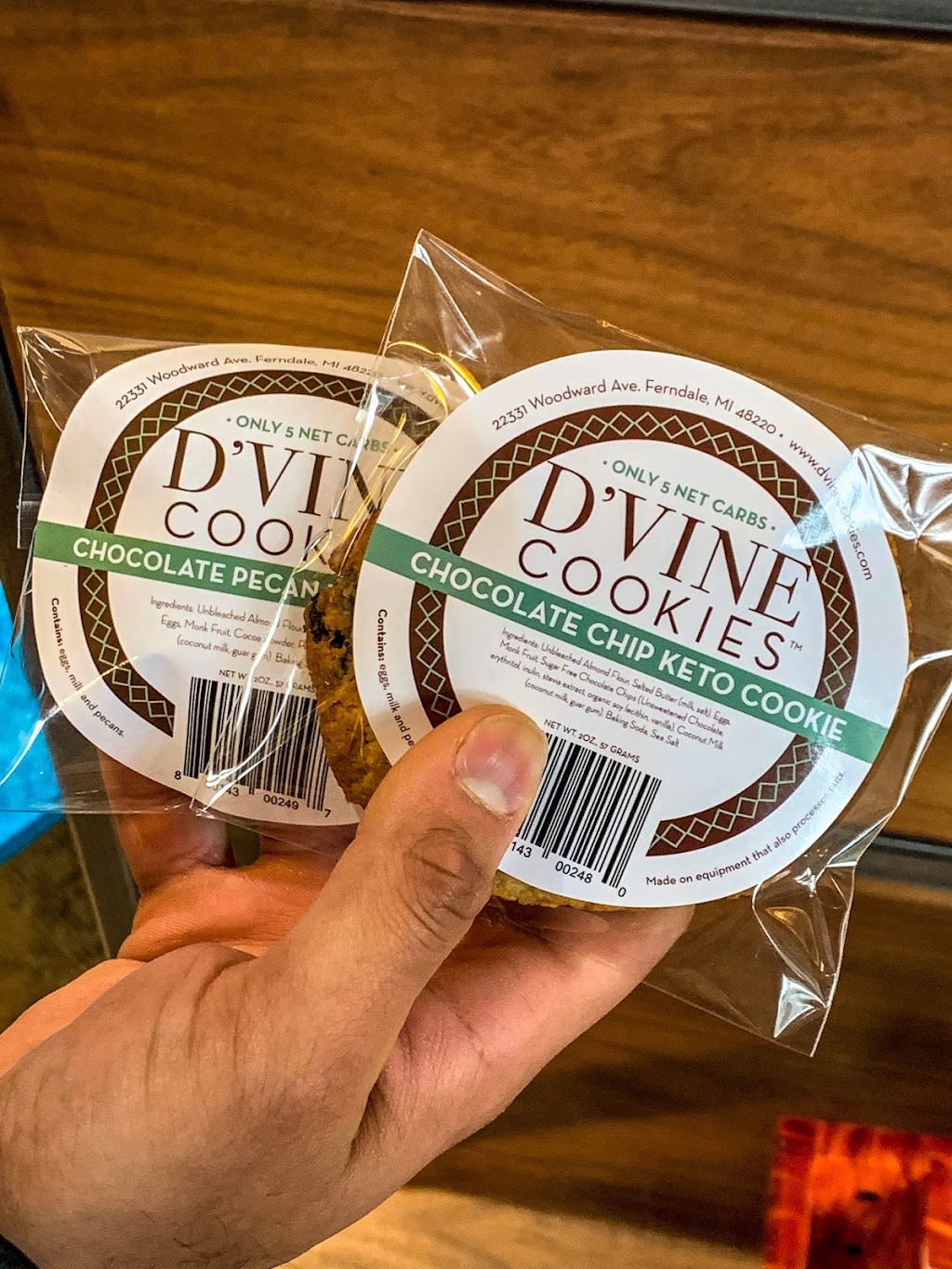 DVINE Cookies | 21740 Trolley Industrial Dr, Taylor, MI 48180, USA | Phone: (844) 384-6300