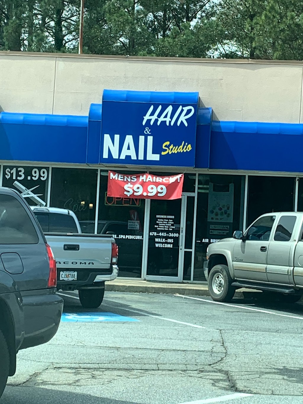 Nail & Hair Studio | 4311 Bells Ferry Rd, Kennesaw, GA 30144, USA | Phone: (678) 445-3600