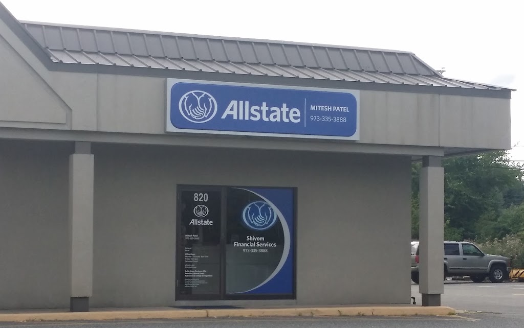 Mitesh Patel: Allstate Insurance | 820 US-46, Parsippany-Troy Hills, NJ 07054, USA | Phone: (973) 335-3888