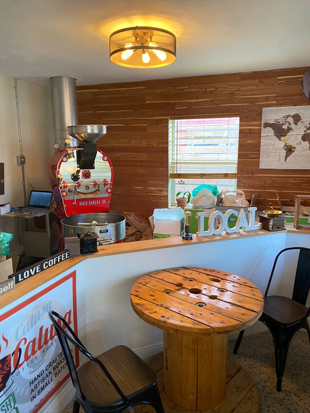 Calusa Coffee Roasters | 161 E Commercial Blvd, Oakland Park, FL 33334, USA | Phone: (954) 449-4377