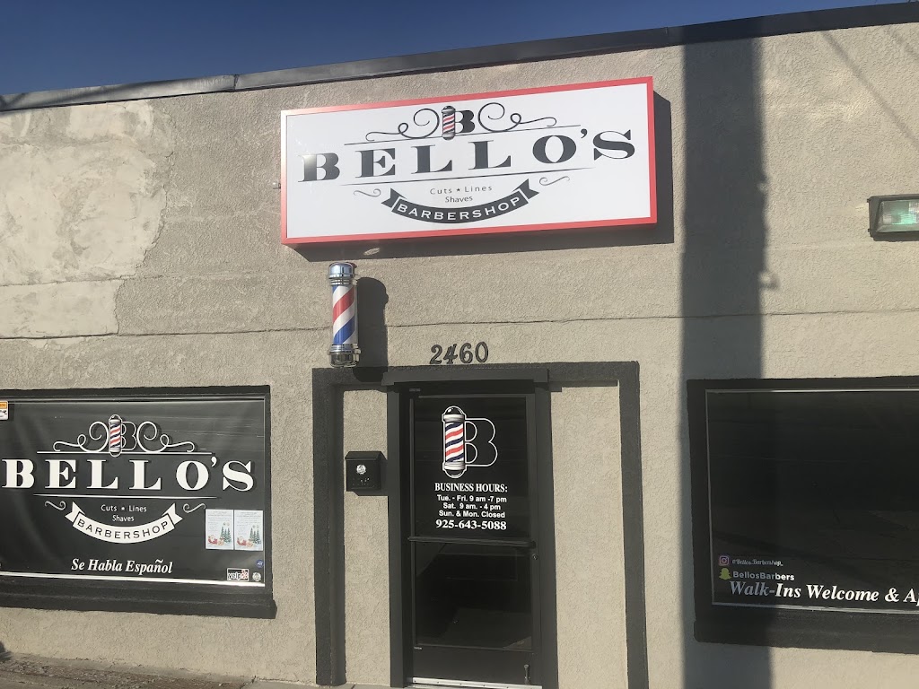 Bellos Barbershop | 2460 Willow Pass Rd, Bay Point, CA 94565, USA | Phone: (925) 643-5088