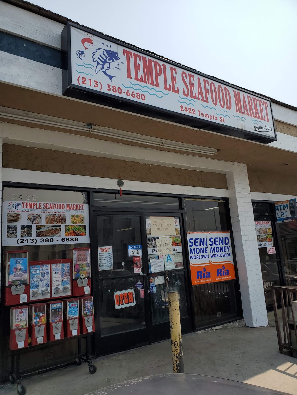 Temple Seafood Market Inc | 2422 W Temple St, Los Angeles, CA 90026, USA | Phone: (213) 380-6688