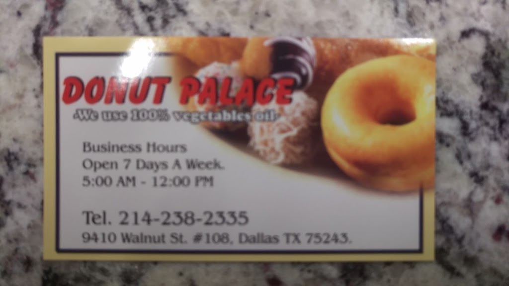 Donuts | 9410 Walnut St Platform, Dallas, TX 75243, USA | Phone: (214) 238-2335