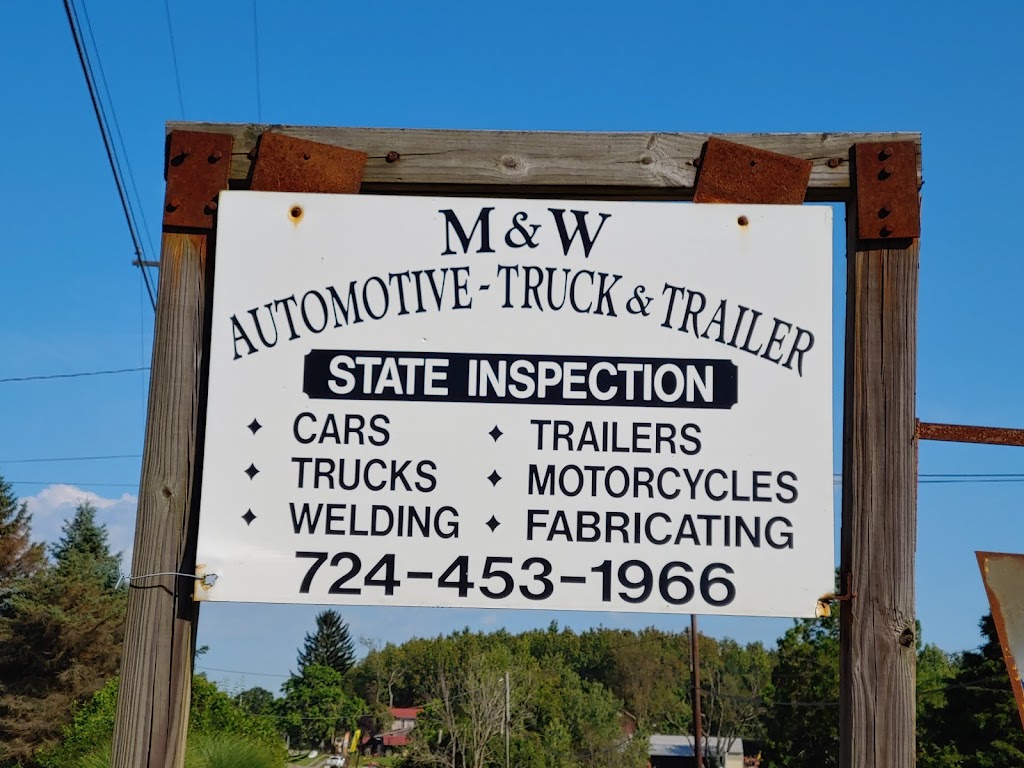 M & W Automotive | 636A Perry Hwy, Harmony, PA 16037, USA | Phone: (724) 453-1966