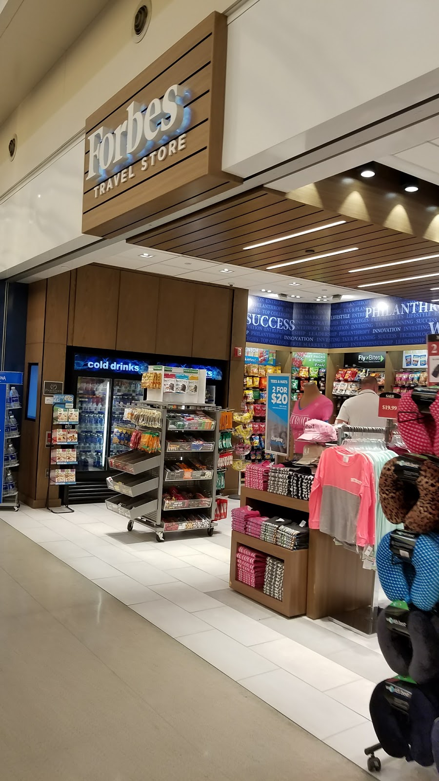 Forbes Travel Store | McNamara Terminal, Between Gates A53 and A55, Worldgateway Pl, Detroit, MI 48242, USA | Phone: (734) 720-1255