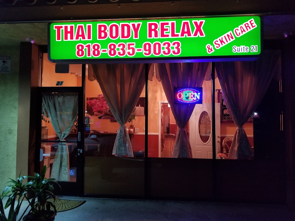 Thai Body Relax and Skin Care | 22323 Sherman Way Suite 21, Canoga Park, CA 91303, USA | Phone: (818) 835-9033