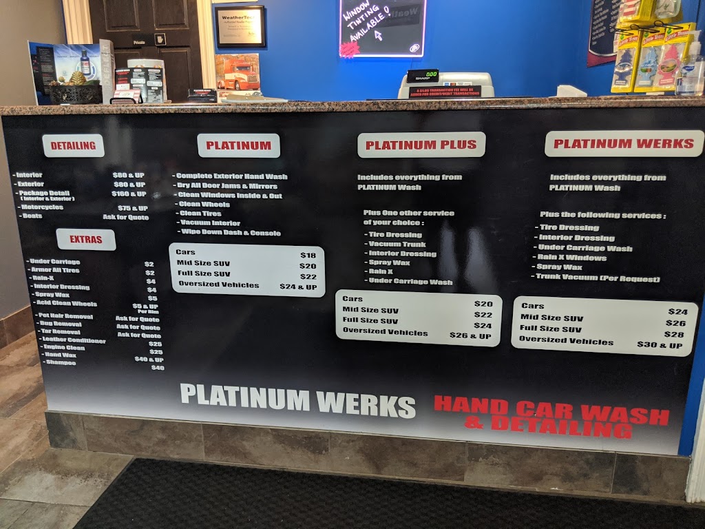 Platinum Werks Hand Car Wash | 3204 Belvidere Rd, Waukegan, IL 60085, USA | Phone: (847) 623-2800