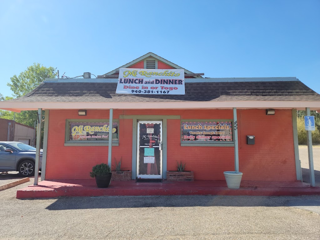 Mi Ranchito Mexican Restaurant | 1122 Fort Worth Dr, Denton, TX 76205, USA | Phone: (940) 381-1167