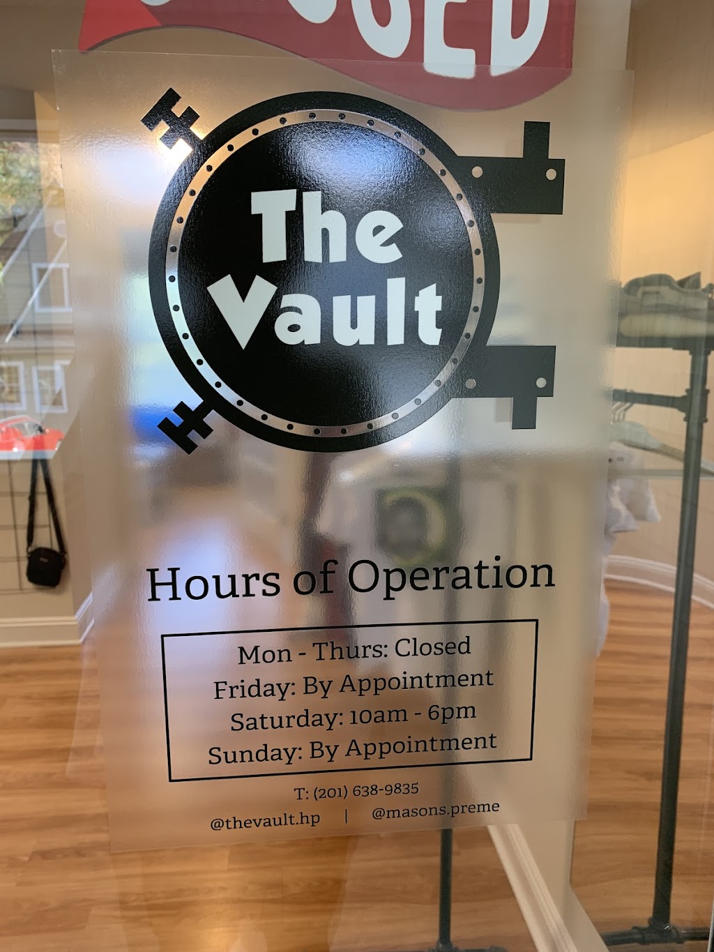 The Vault | 1 Park St Suite #4, Harrington Park, NJ 07640, USA | Phone: (201) 638-9835